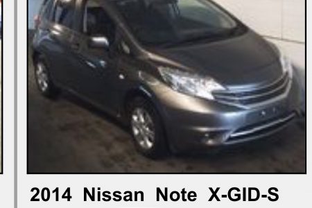 NISSAN NOTE 2014 AUTOMATIC